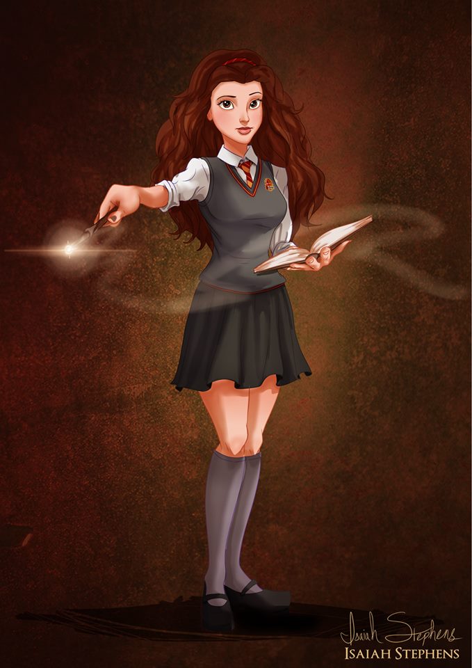 Belle as Hermione Granger